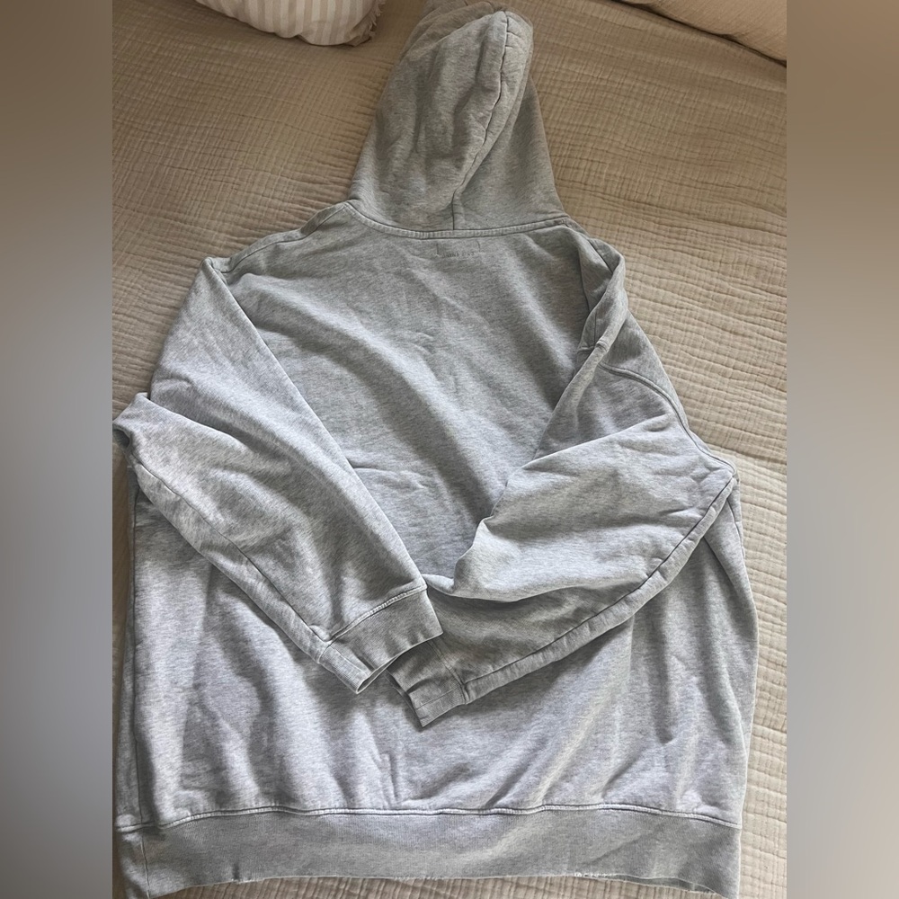 Anine Bing Sport Light Gray Tyler Hoodie - Picture 7 of 9